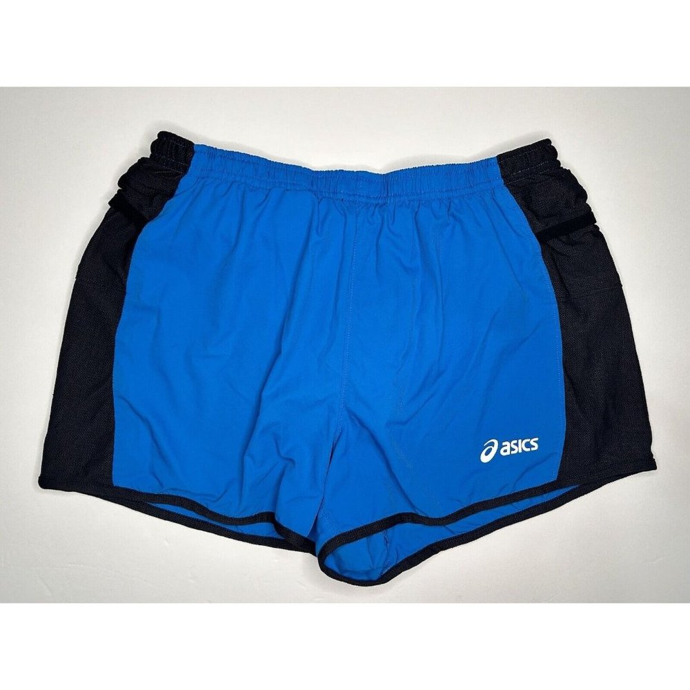 Asics Womens Sz M Brief Lined Athletic Shorts